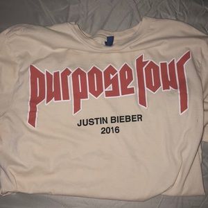 Justin Bieber Tour Tshirt